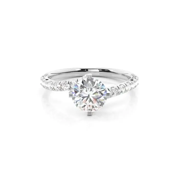 Polished natural diamond