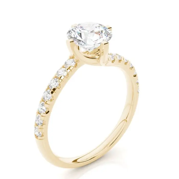 Round brilliant-cut diamond