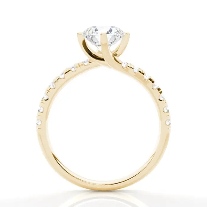Polished natural diamond