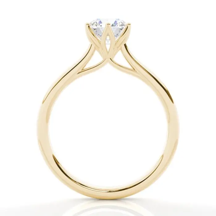 Polished natural diamond