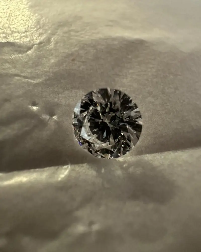 Diamond polishing at the Dritika factory in Surat